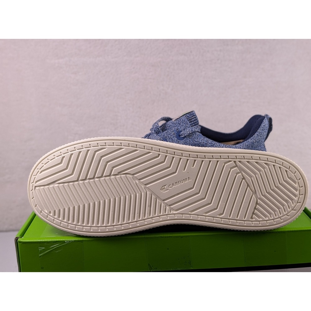 Cariuma IBI Low Stone Blue Knit Sneakers Mens 10.5 Womens 12 300608U14M105 - Picture 5 of 6